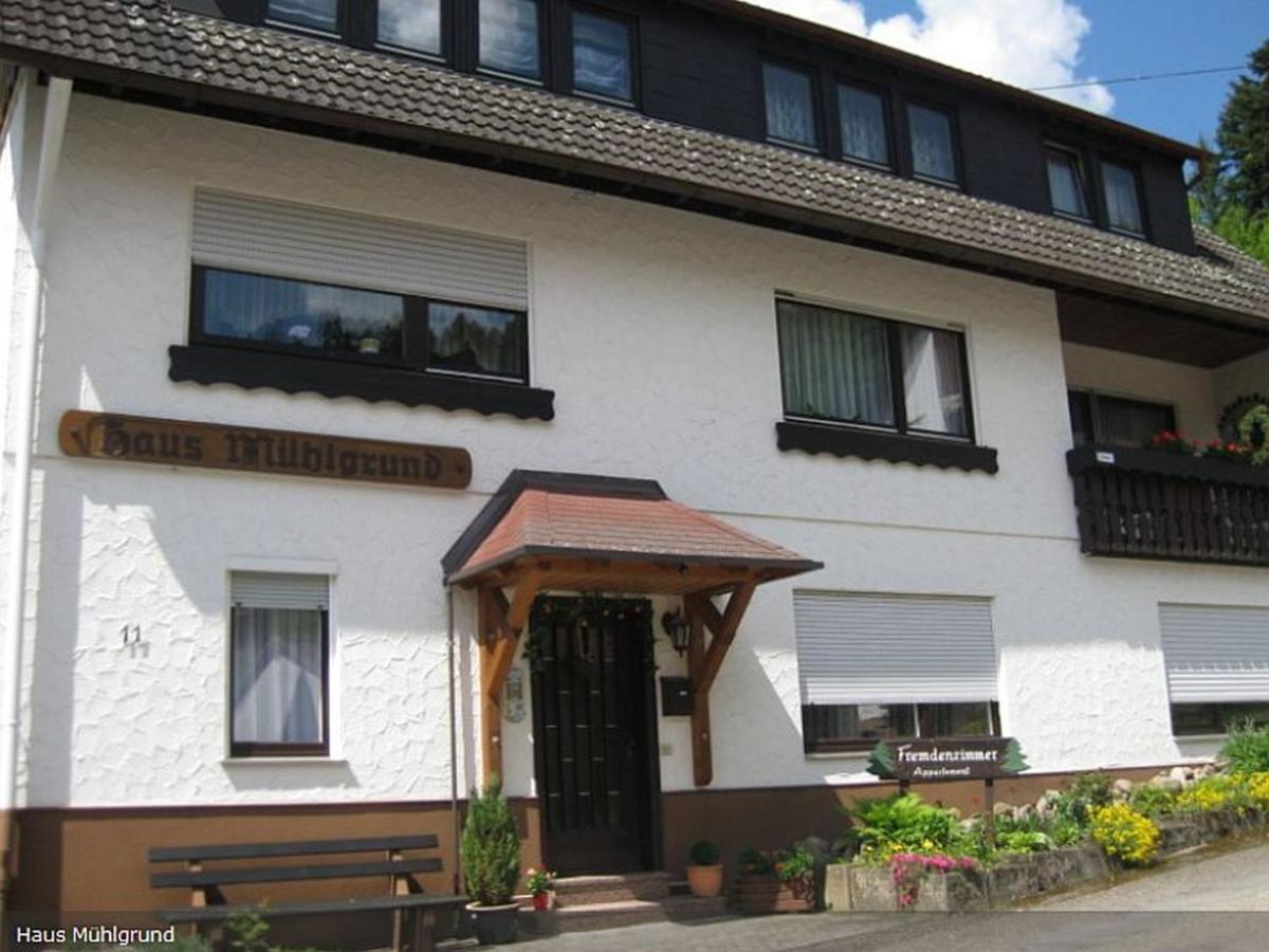 Ferienwohnung Haus Mühlgrund Bad Wildbad Exterior foto