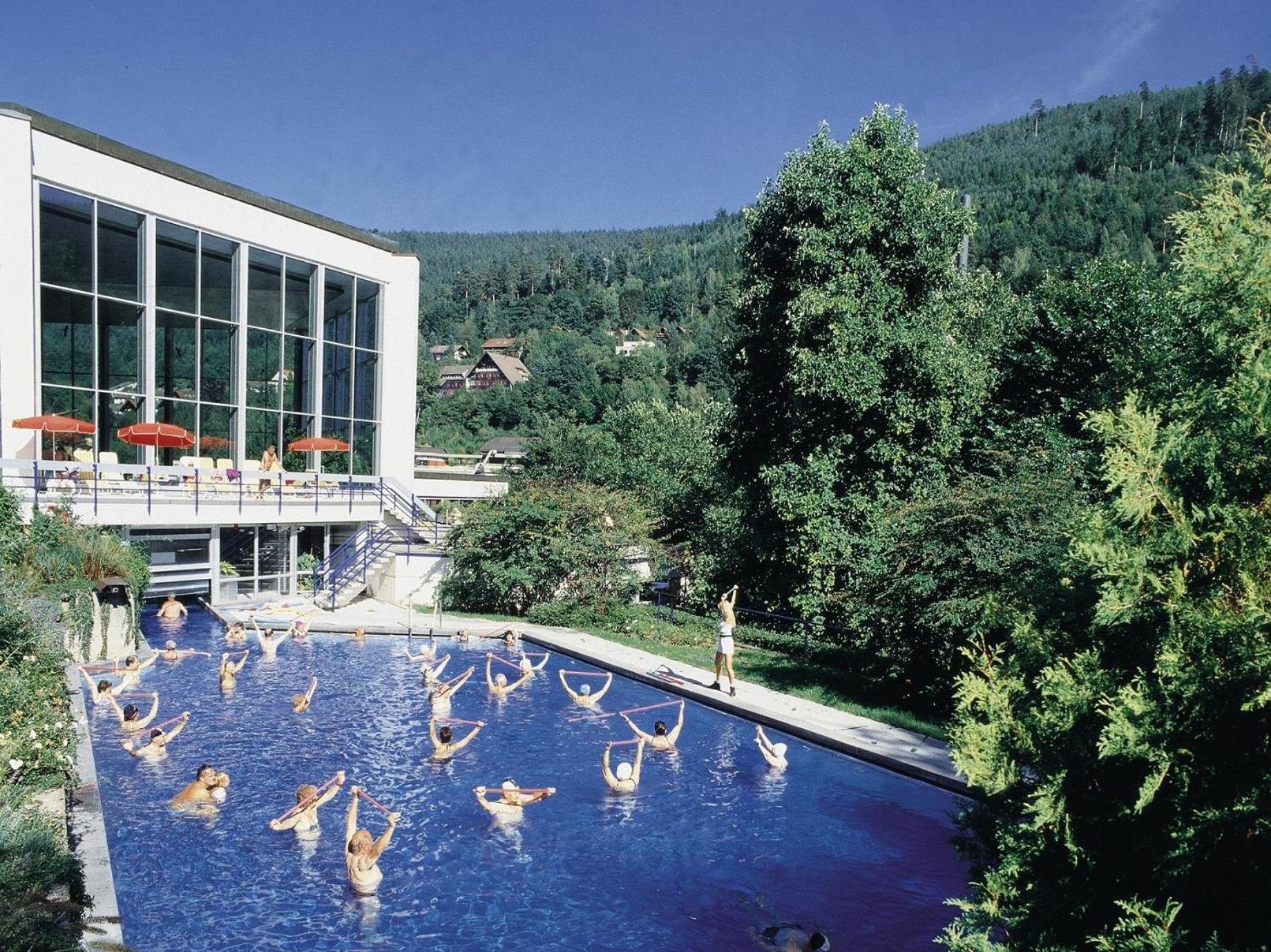 Ferienwohnung Haus Mühlgrund Bad Wildbad Exterior foto